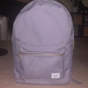 Grey Hershel company backpack